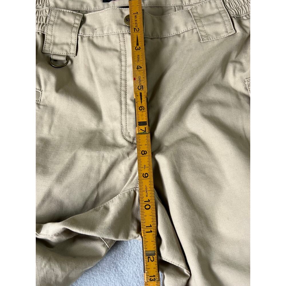 5.11 Tactical Women's Taclite Pro Ripstop Khaki Cargo Pants, Women's 14 Long - Picture 7 of 13